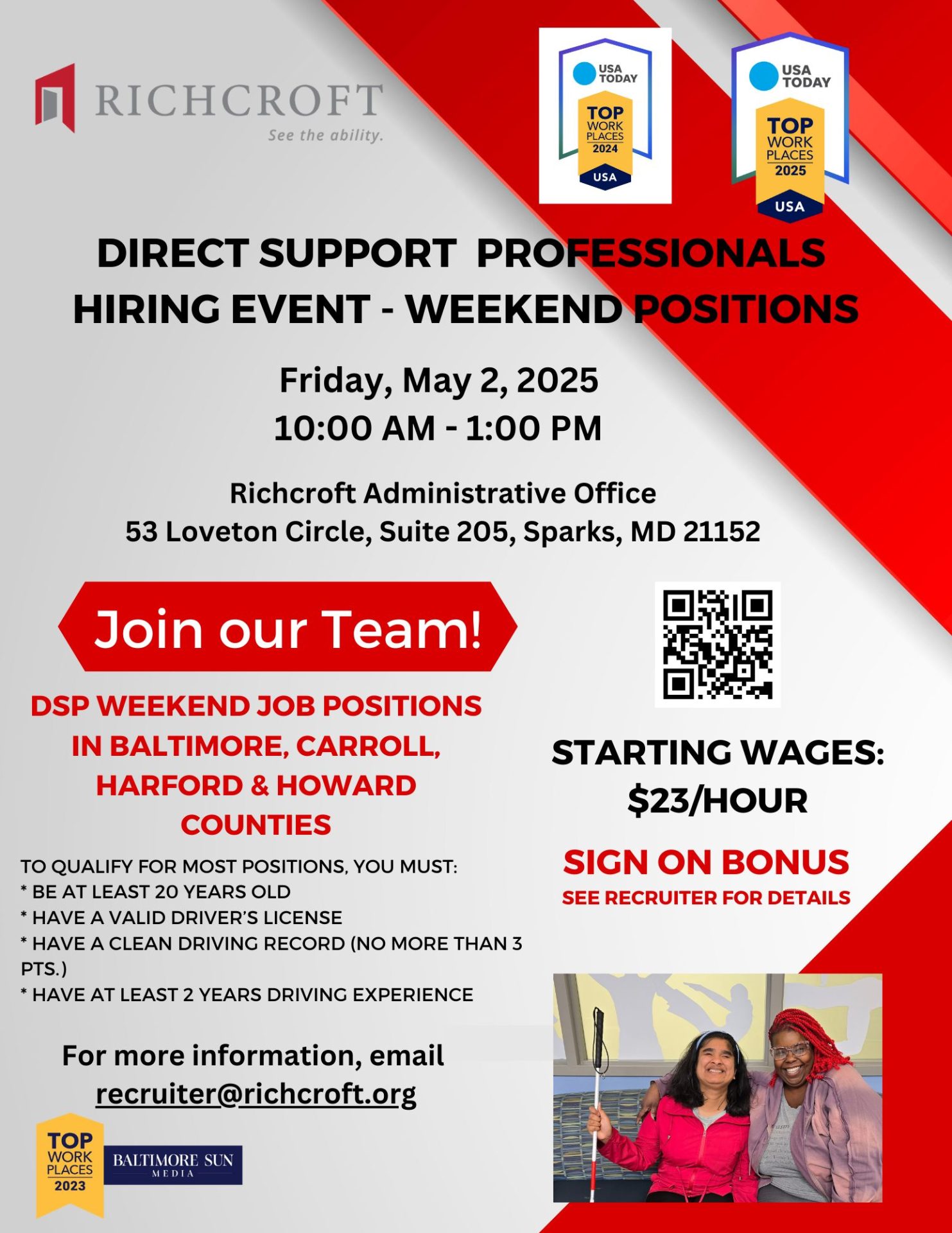 DSP Weekend Hiring Flyer 5.2.25 DSP Weekend Hiring Flyer 5.2.25