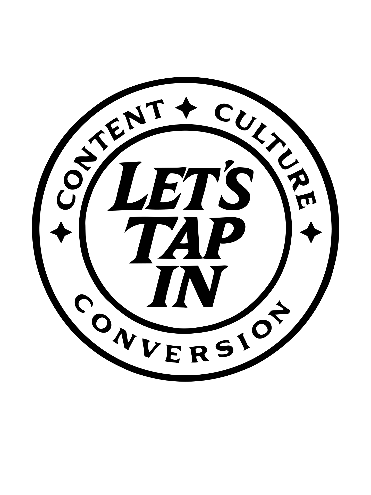 Let' Tap In Logo